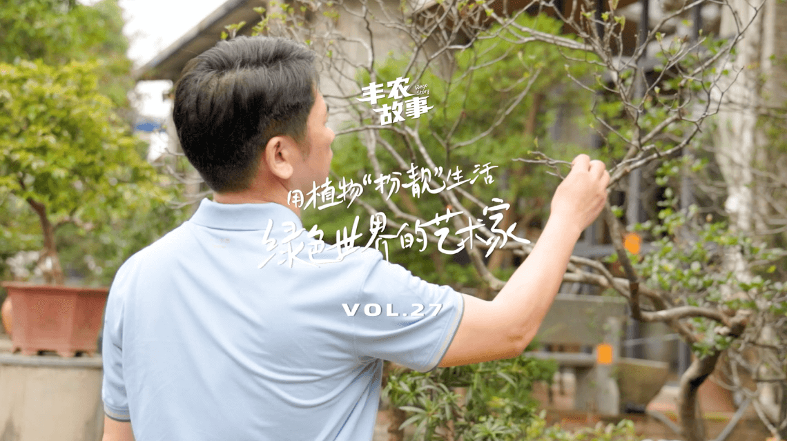 17年，他用一草一木去点亮了一个个家。